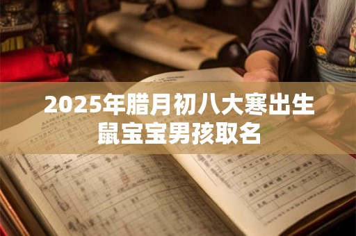 2025年腊月初八大寒出生鼠宝宝男孩取名 2025年腊月初八大寒出生鼠宝宝男孩取名