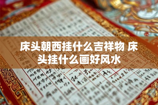 床头朝西挂什么吉祥物 床头挂什么画好风水