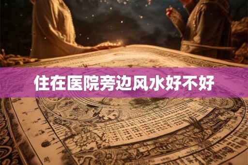 住在医院旁边风水好不好 住在医院旁边风水好不好