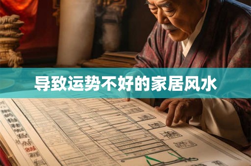 导致运势不好的家居风水 导致运势不好的家居风水