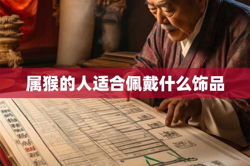 属猴的人适合佩戴什么饰品 属猴的人适合佩戴什么饰品