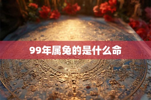 99年属兔的是什么命 99年属兔的是什么命
