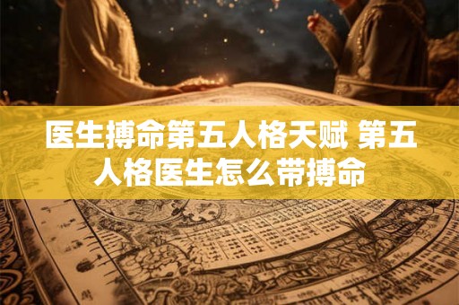 医生搏命第五人格天赋 第五人格医生怎么带搏命 医生搏命第五人格天赋 第五人格医生怎么带搏命