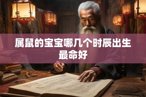 属鼠的宝宝哪几个时辰出生最命好 属鼠的宝宝哪几个时辰出生最命好