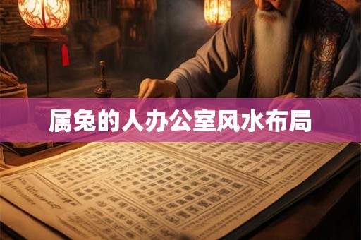属兔的人办公室风水布局 属兔的人办公室风水布局