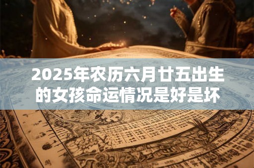 2025年农历六月廿五出生的女孩命运情况是好是坏 2025年农历六月廿五出生的女孩命运情况是好是坏