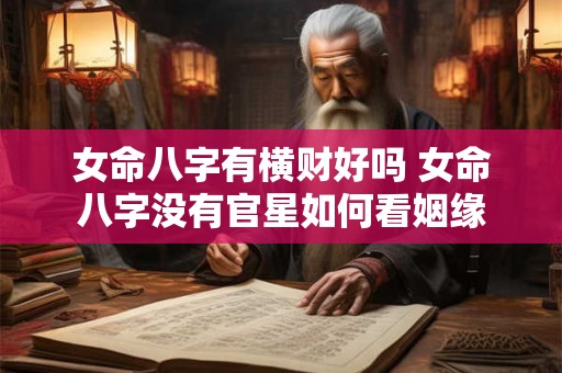 女命八字有横财好吗 女命八字没有官星如何看姻缘 女命八字有横财好吗 女命八字没有官星如何看姻缘