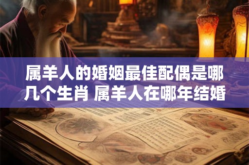 属羊人的婚姻最佳配偶是哪几个生肖 属羊人在哪年结婚最好 属羊人的婚姻最佳配偶是哪几个生肖 属羊人在哪年结婚最好