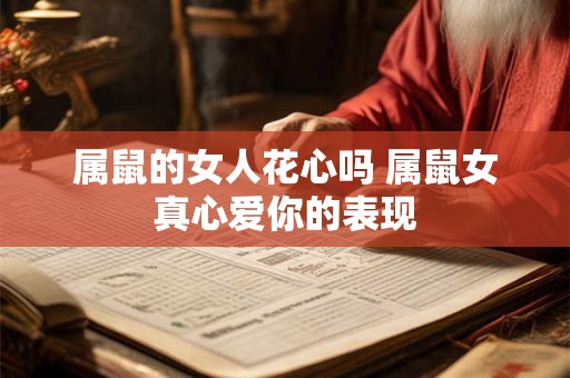 属鼠的女人花心吗 属鼠女真心爱你的表现 属鼠的女人花心吗 属鼠女真心爱你的表现