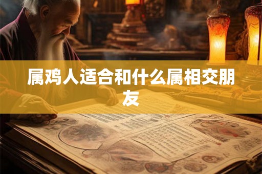 属鸡人适合和什么属相交朋友 属鸡人适合和什么属相交朋友