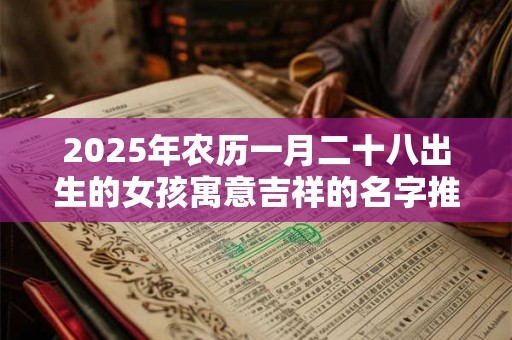 2025年农历一月二十八出生的女孩寓意吉祥的名字推荐 2025年农历一月二十八出生的女孩寓意吉祥的名字推荐
