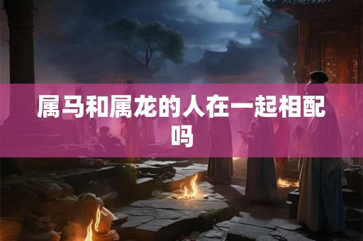属马和属龙的人在一起相配吗 属马和属龙的人在一起相配吗