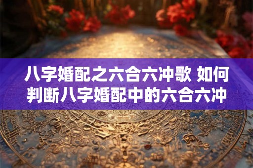八字婚配之六合六冲歌 如何判断八字婚配中的六合六冲 八字婚配之六合六冲歌 如何判断八字婚配中的六合六冲