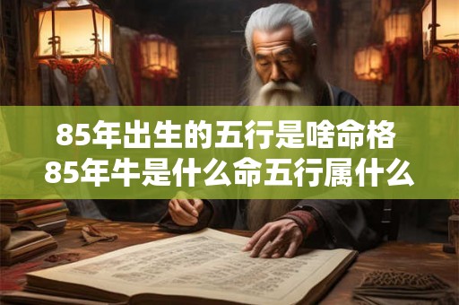 85年出生的五行是啥命格 85年牛是什么命五行属什么命 85年出生的五行是啥命格 85年牛是什么命五行属什么命