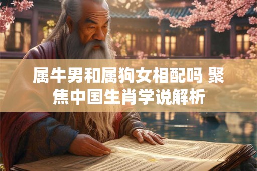 属牛男和属狗女相配吗 聚焦中国生肖学说解析 属牛男和属狗女相配吗 聚焦中国生肖学说解析