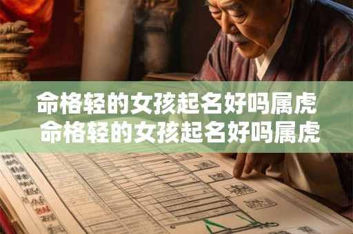 命格轻的女孩起名好吗属虎 命格轻的女孩起名好吗属虎男孩