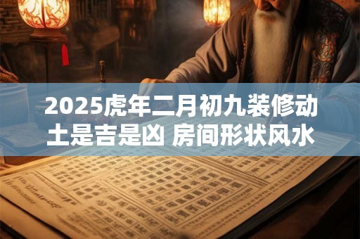 2025虎年二月初九装修动土是吉是凶 房间形状风水