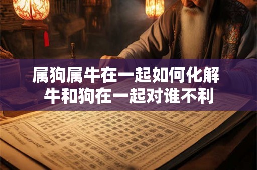 属狗属牛在一起如何化解 牛和狗在一起对谁不利 属狗属牛在一起如何化解 牛和狗在一起对谁不利