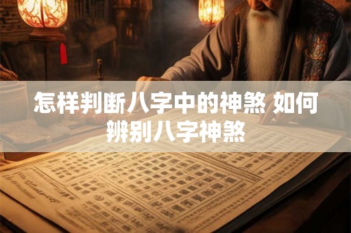 怎样判断八字中的神煞 如何辨别八字神煞 怎样判断八字中的神煞 如何辨别八字神煞
