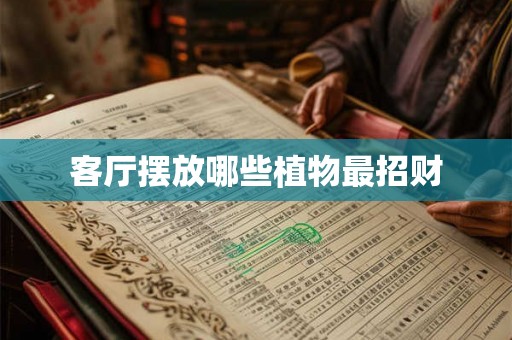 客厅摆放哪些植物最招财