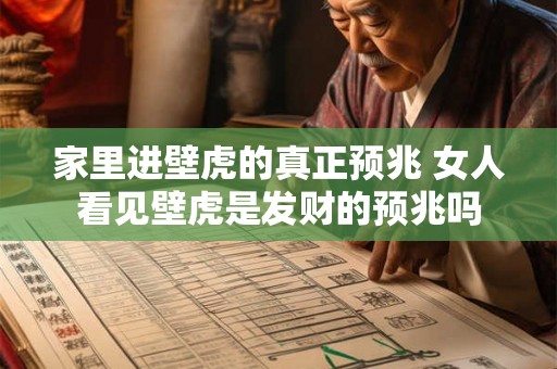 家里进壁虎的真正预兆 女人看见壁虎是发财的预兆吗 家里进壁虎的真正预兆 女人看见壁虎是发财的预兆吗