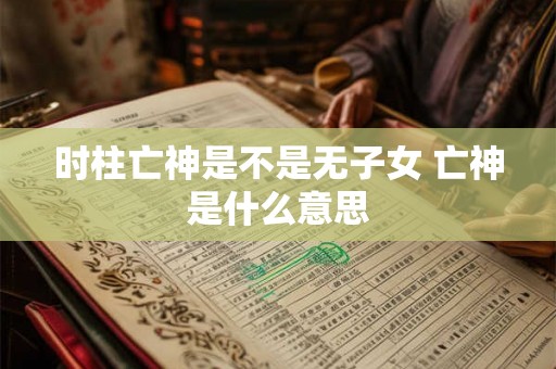 时柱亡神是不是无子女 亡神是什么意思