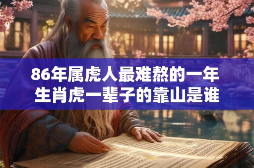 86年属虎人最难熬的一年 生肖虎一辈子的靠山是谁 86年属虎人最难熬的一年 生肖虎一辈子的靠山是谁