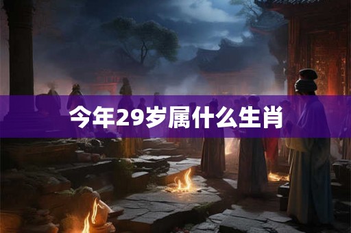 今年29岁属什么生肖 今年29岁属什么生肖