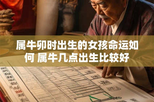 属牛卯时出生的女孩命运如何 属牛几点出生比较好 属牛卯时出生的女孩命运如何 属牛几点出生比较好