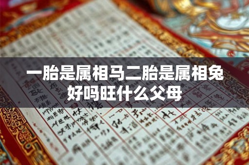 一胎是属相马二胎是属相兔好吗旺什么父母 一胎是属相马二胎是属相兔好吗旺什么父母