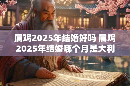 属鸡2025年结婚好吗 属鸡2025年结婚哪个月是大利月 属鸡2025年结婚好吗 属鸡2025年结婚哪个月是大利月