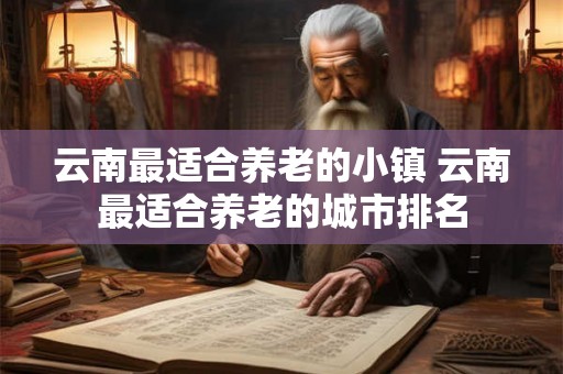 云南最适合养老的小镇 云南最适合养老的城市排名 云南最适合养老的小镇 云南最适合养老的城市排名