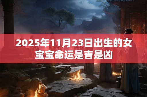 2025年11月23日出生的女宝宝命运是吉是凶 2025年11月23日出生的女宝宝命运是吉是凶
