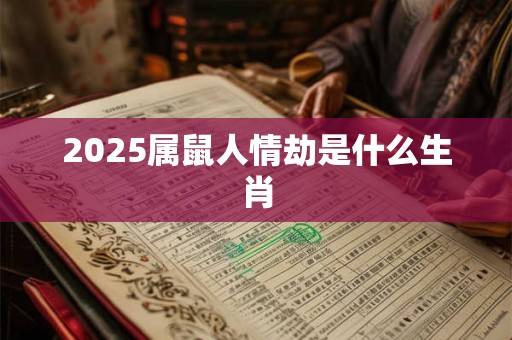 2025属鼠人情劫是什么生肖 2025属鼠人情劫是什么生肖