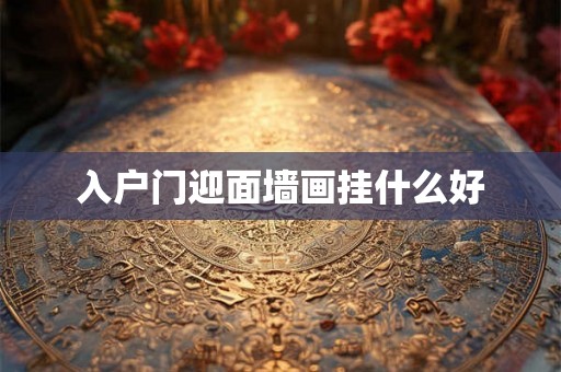 入户门迎面墙画挂什么好 入户门迎面墙画挂什么好