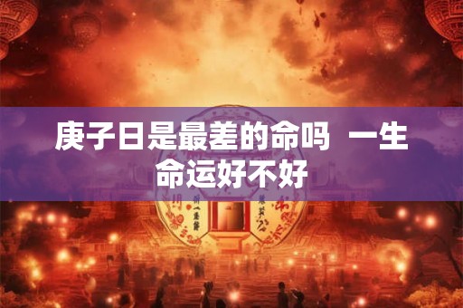 庚子日是最差的命吗 一生命运好不好 庚子日是最差的命吗 一生命运好不好