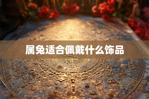 属兔适合佩戴什么饰品 属兔适合佩戴什么饰品
