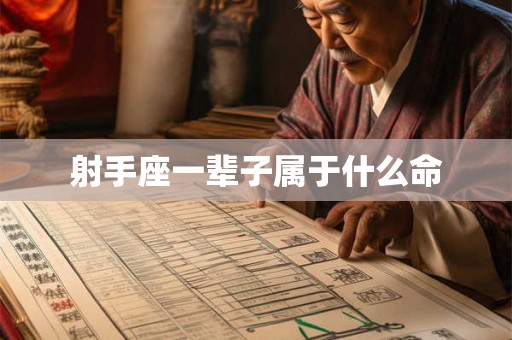 射手座一辈子属于什么命 射手座一辈子属于什么命