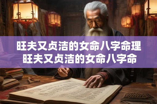 旺夫又贞洁的女命八字命理 旺夫又贞洁的女命八字命理是什么 旺夫又贞洁的女命八字命理 旺夫又贞洁的女命八字命理是什么
