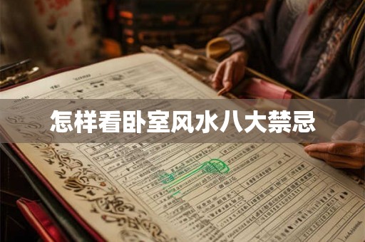 怎样看卧室风水八大禁忌 怎样看卧室风水八大禁忌