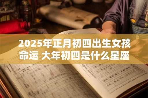 2025年正月初四出生女孩命运 大年初四是什么星座 2025年正月初四出生女孩命运 大年初四是什么星座
