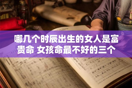 哪几个时辰出生的女人是富贵命 女孩命最不好的三个时辰 哪几个时辰出生的女人是富贵命 女孩命最不好的三个时辰