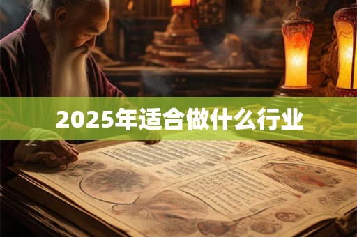 2025年适合做什么行业 2025年适合做什么行业