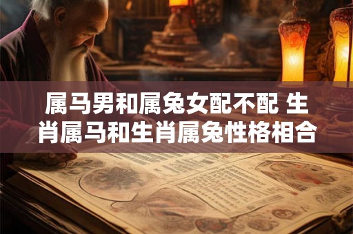 属马男和属兔女配不配 生肖属马和生肖属兔性格相合吗 属马男和属兔女配不配 生肖属马和生肖属兔性格相合吗