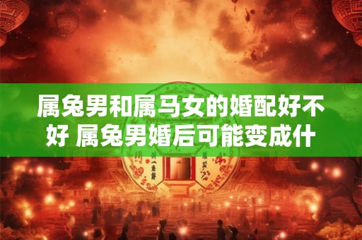 属兔男和属马女的婚配好不好 属兔男婚后可能变成什么样 属兔男和属马女的婚配好不好 属兔男婚后可能变成什么样