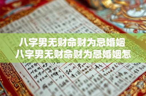 八字男无财命财为忌婚姻 八字男无财命财为忌婚姻怎么办 八字男无财命财为忌婚姻 八字男无财命财为忌婚姻怎么办