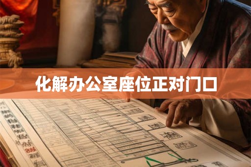 化解办公室座位正对门口