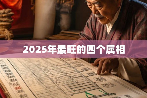2025年最旺的四个属相