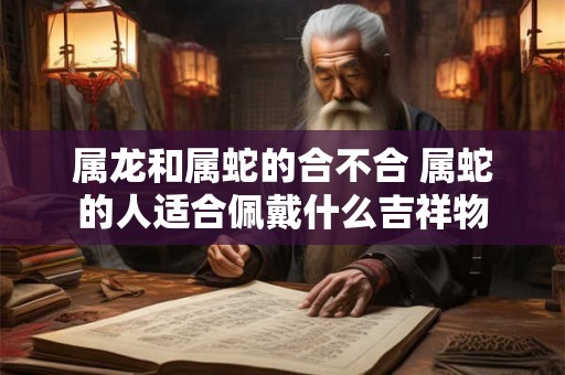 属龙和属蛇的合不合 属蛇的人适合佩戴什么吉祥物 属龙和属蛇的合不合 属蛇的人适合佩戴什么吉祥物