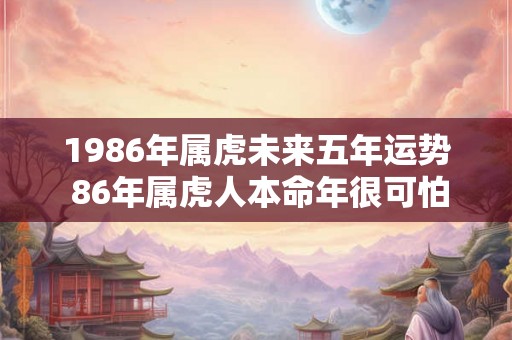 1986年属虎未来五年运势 86年属虎人本命年很可怕吗 1986年属虎未来五年运势 86年属虎人本命年很可怕吗